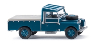 Wiking 010702 - H0 - Land Rover Pickup - azurblau